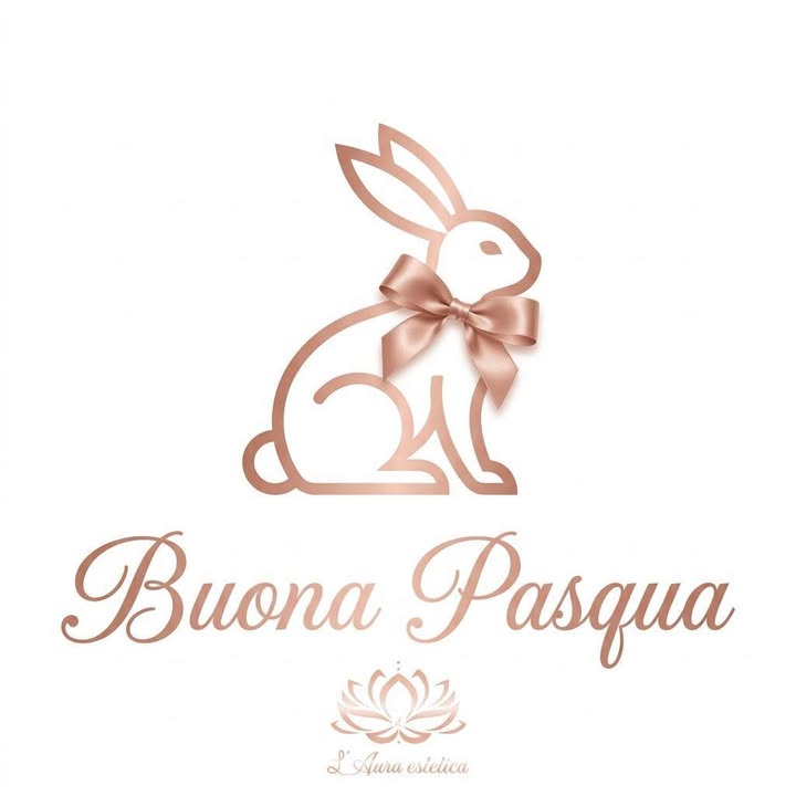 L’Aura estetica augura a tutte le clienti una serena Pasqua 🐣
